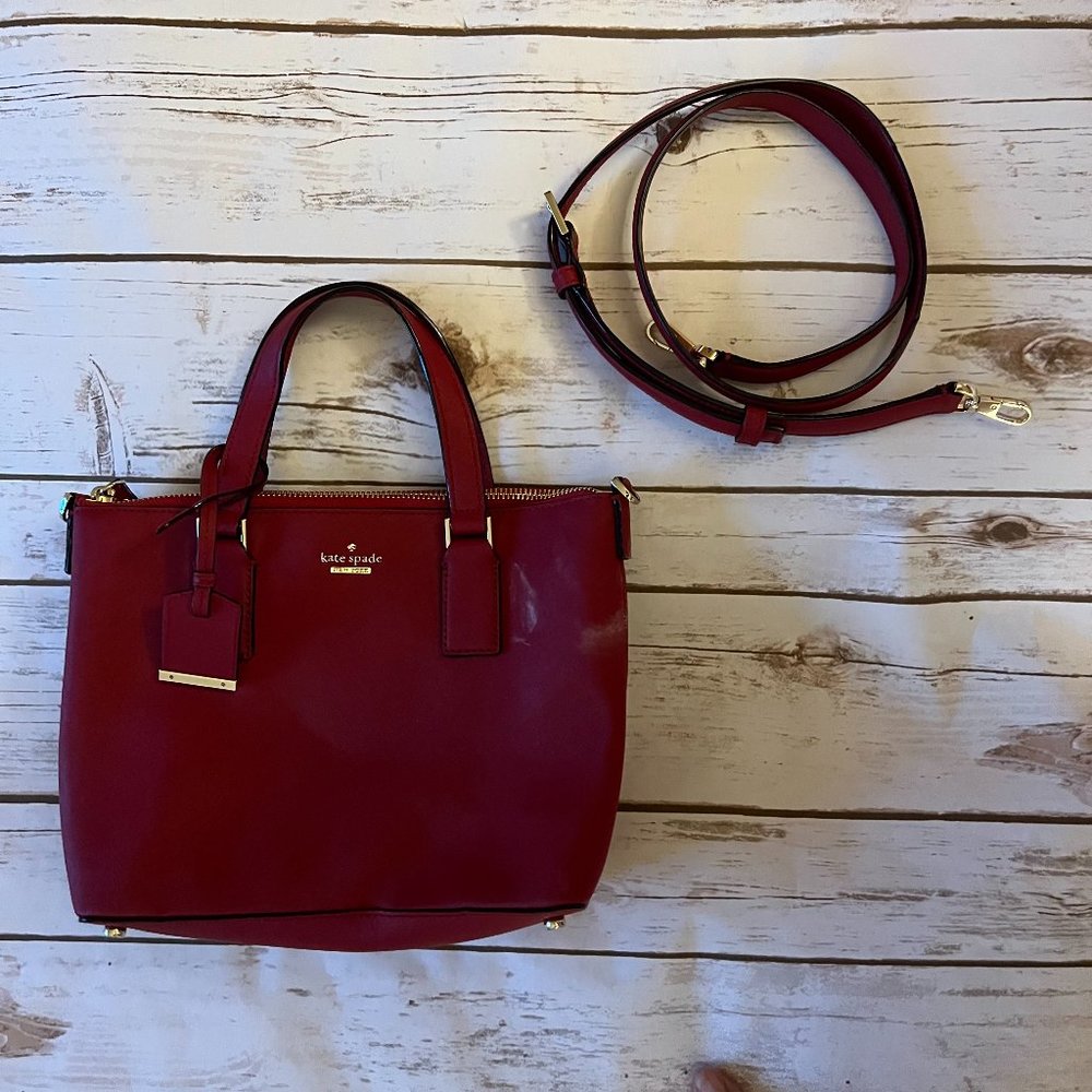 Cameron Street "Lucie Rosso" Satchel Bag